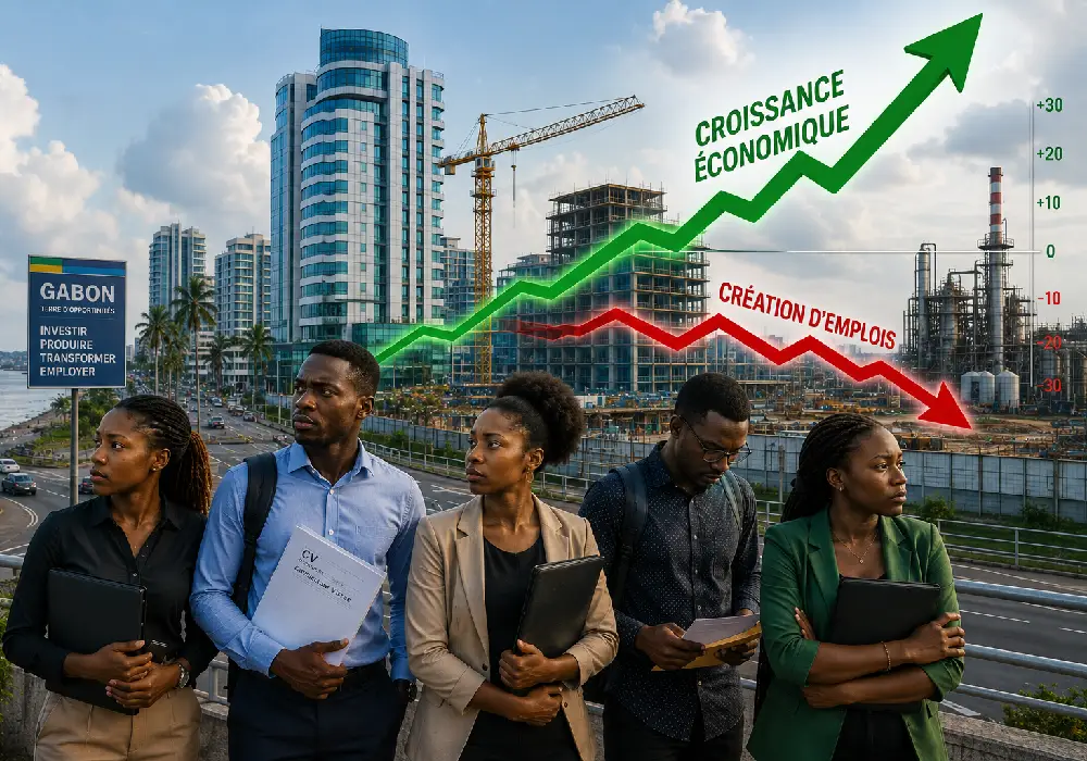 Gabon : pourquoi la croissance ne crée-t-elle pas assez d’emplois ?