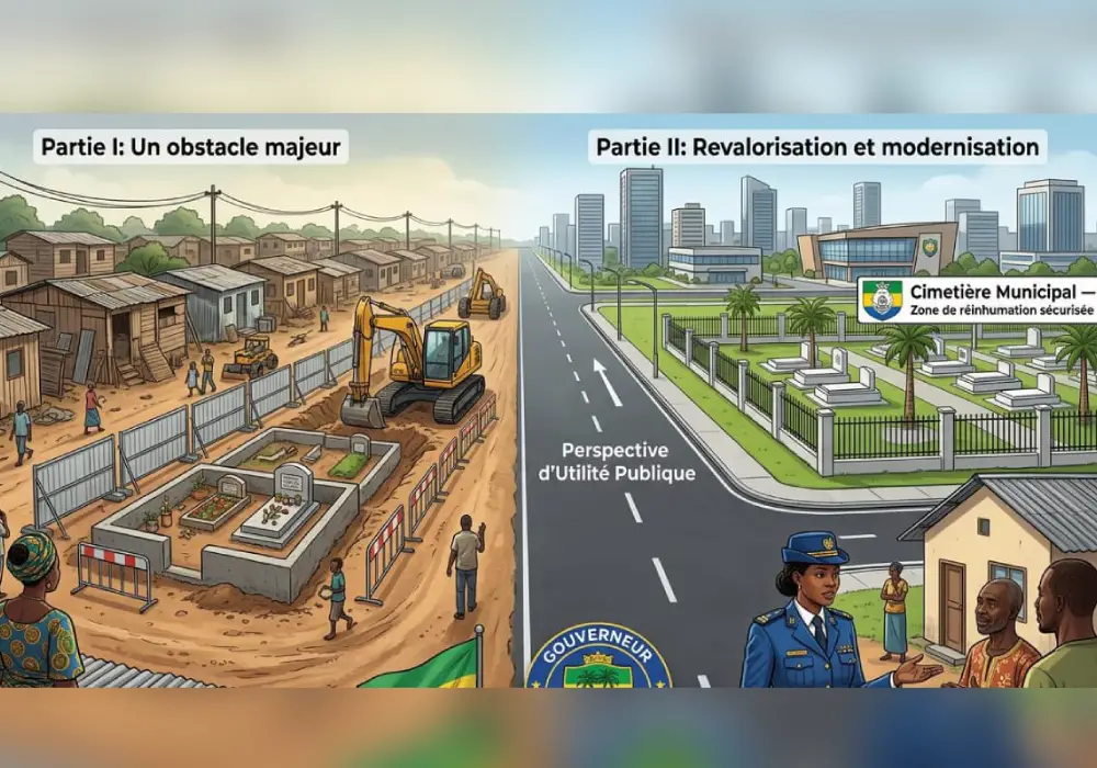 Déguerpissements à Libreville : la question délicate des sépultures privées
