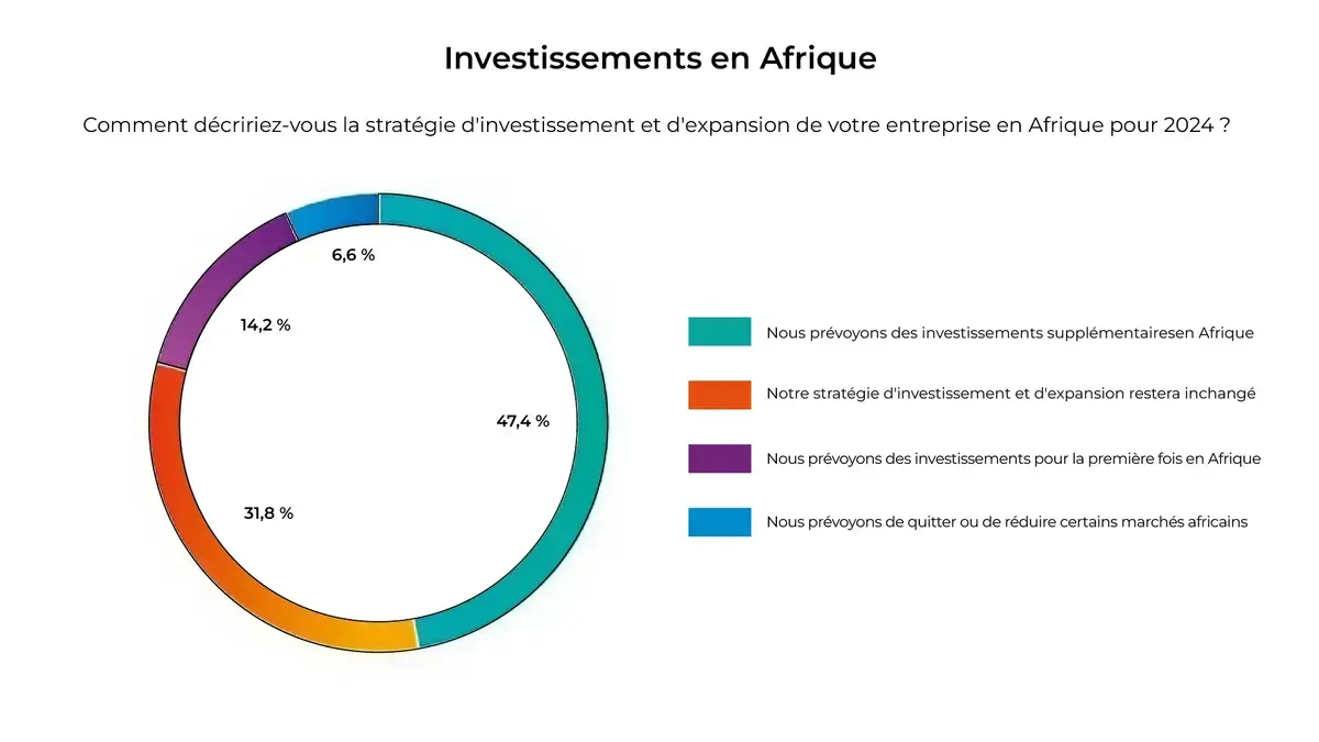 PRES DE 62 % DES ACTEURS INTERNATIONAUX DU SECTEUR DE LA LOGISTIQUE PREVOIENT D’INVESTIR EN AFRIQUE EN 2024 (ENQUETE)