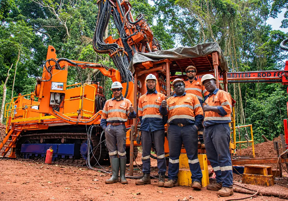 Fortescue prévoit 375 000 mètres de forage sur trois zones à Belinga