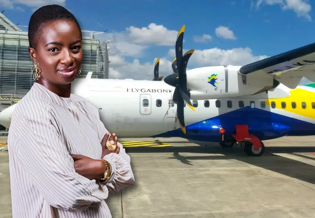 Marisca Andjai Obouri, Directrice Générale de Fly Gabon Holding